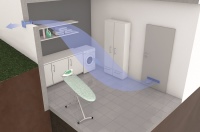 Mit der automatischen Kellerentlüftung haben Schimmel und Feuchtigkeit keine Chance.<br />Bilder: MAICO Ventilatoren