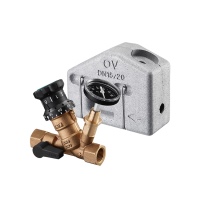 Aquastrom VT: Thermostatventil (Rotguss) mit einstellbarem Temperatur-Regelbereich und<br />einstellbarem Restvolumenstrom für TrinkwasserZirkulationsleitungen<br />Bild: Oventrop