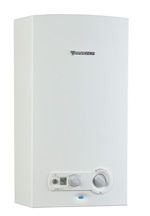 Gas-Warmwassertherme im „Nabel-Look“. Die neue Jetatherm.......