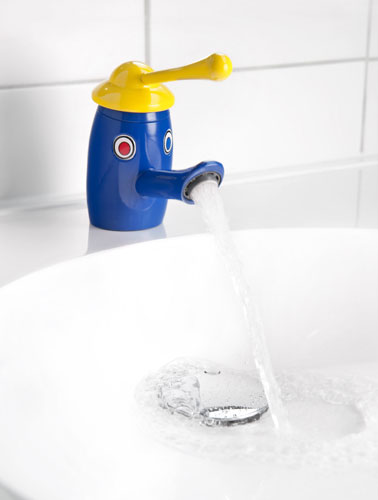 Der neue Kinder-Einhebelmischer AQUAPINO vom Sanitärspezialisten...