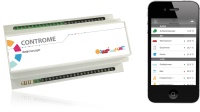 Controme heizManager System für Flächenhei-zungen und Heizraummanagement<br />Bild: Controm GmbH