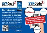 Das neue Service-Programm SYR Code² der SYR Hans Sasserath.......