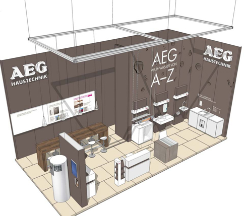 AEG Messestand SHK Essen