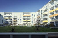 Die vom Siedlungswerk Nürnberg errichtete, gestalterisch.......