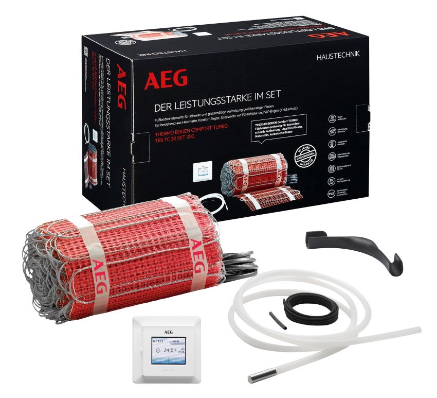 Die Heizmattenvariante THERMO BODEN Turbo ist ideal...