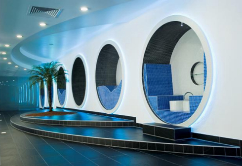 Im modernen Business-SPA von Schlosshotel Montabaur...