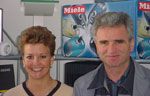 Heinrich Wirth und Tochter Michaela Sieger 