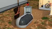 Tankschutzfachbetriebe setzen die auf Maß gefertigte neue Innenhülle in den Tank ein, anschließend wird sie aufgeblasen und hält dank der integrierten Magnete dauerhaft fest am Tank!