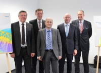 U08Das AGSI-Team (v.l.n.r.): Dirk Lückemann (2. Vorsitzender), Harald Hotop (Lenkungsausschuss), Stefan Oberdörfer (Referent), Andreas Dornbracht (Vorsitzender), Wolfgang Burchard (Geschäftsführer). Bild: Heinemann