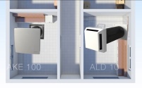 Automatische Kellerentfeuchtung mit dem AKE 100 und.......