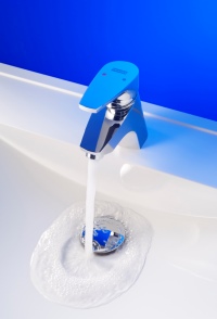 Dank seiner einmaligen Vorteile in Sachen Hygiene und Sicherheit erfreut sich der AQUAFIT Einhebelmischer von Franke in öffentlichen und halböffentlichen Waschräumen weiter steigender Beliebtheit.<br />Bilder: Franke Aquarotter GmbH