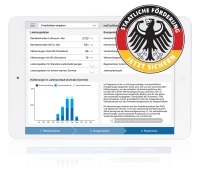 Kostenlose Berechnungssoftware myCoolblue steht als PC- oder Android-Version unter <a href="https://mycoolblue.de/" target="_blank">www.mycoolblue.de</a> zur Verfügung. Ebenso eine für iOS-Version im Apple App-Store.<br />Bilder: Condair