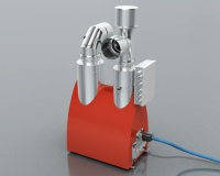 Der Airjekt 25 eignet sich vor allem für automatisch beschickte Pellet- und Stückholzkessel bis 50 kW.Bild: Kuttner+Weber<br /><br />