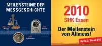 Auf der SHK Essen wird Allmess erstmalig einem breiten.......