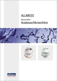 Praktischer Allmess-Service: Mit der „Austauschbroschüre“ lassen sich bereits installierte Zählergehäuse von Fremdanbietern blitz-schnell feststellen und das alternativ passende Produkt des Markt-führers für Wasser- und Wärmezähler auswählen. Bild: Allmess