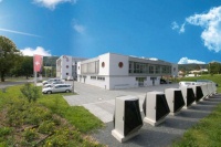 Die Produktion, das Verwaltungsgebäude und das Schulungs- und Kundencenter, mit einer Fläche von 18.600m<sup>2</sup>, werden komplett mit hauseigenen Wärmepumpen geheizt und gekühlt.