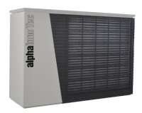 Die Dualen Luft/Wasser-Wärmepumpen der LWD-Reihe von Alpha-InnoTec lassen sich einfach installieren und arbeiten genauso sparsam wie flüsterleise. Bild: AIT