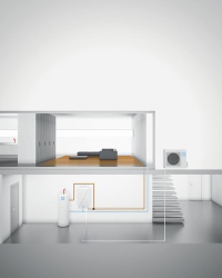 Der Umstieg auf Luft/Wasser-Wärmepumpen zur Wärmeerzeugung ist ein wichtiger erster Schritt in Richtung energieeffizientes Wohnen. Foto: Daikin