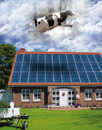 ANTARIS SOLAR-Module sind auch außergewöhnlichen Belastungen.......