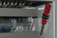 Löschzylinder sind sehr handlich und lassen sich nahezu in jedem Schaltschrank installieren. <br />Bild: Multicomsystem