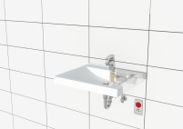 Da in stark frequentierten Waschräumen die Installationssicherheit.......