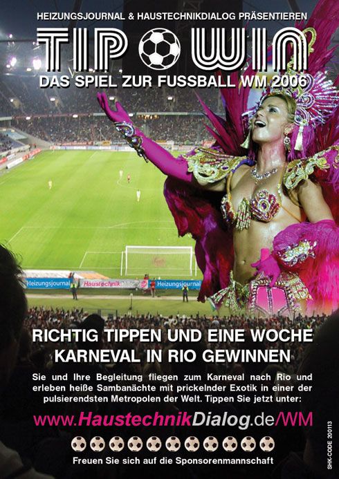 Eine exklusive Reise nach Rio lockt als Hauptgewinn...