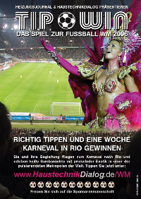 Eine exklusive Reise nach Rio lockt als Hauptgewinn !