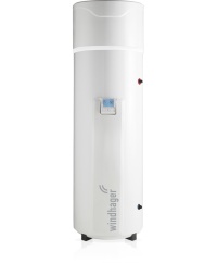 Preiswerte und ökologische Warmwassererzeugung mit der neuen Brauchwasser-Wärmepumpe AquaWIN Air von Windhager.<br />Bild: Windhager Zentralheizung GmbH, Meitingen