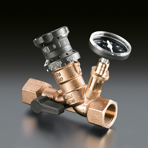 Thermostatventil „Aquastrom VT“ mit zusätzlich voreinstellbarem...