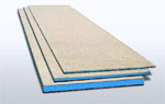 Die neue wedi Bauplatte „BA Vapor“ ist bereits werkseitig.......