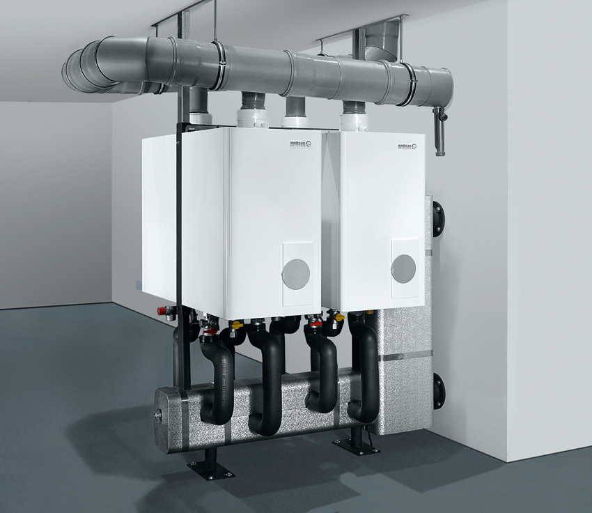 Bis zu 16 EcoTherm Plus WGB Serie E lassen sich zu...
