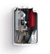 Die Gas-Brennwertgeräte EcoTherm Plus WGB EVO (hier als Schnittbild zu sehen) und EcoCondens BBS EVO wurden nochmals optimiert. Bild: August Brötje GmbH<br />