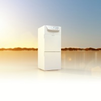 Neu aufgelegt: Die kompakte Gas-Brennwertzentrale EcoCondens Kompakt BMK von BRÖTJE. Bild: August Brötje GmbH<br />