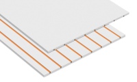 Variotherm ModulPlatten mit integrierten Heizungsrohren sind rasch und einfach montiert.<br />Bilder: Variotherm