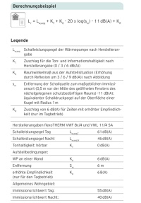 Die Schallleistung ist definiert als die von der Schallquelle abgegebene gesamte Leistung des Schalls, unabhängig von Entfernung, Aufstellort und Umgebung.