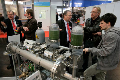 Auf der SHKG Leipzig präsentierte Berkefeld unter anderem...