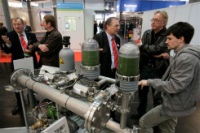 Auf der SHKG Leipzig präsentierte Berkefeld unter anderem den Berkal-Diskfilter für den Einsatz in der Kühlwasserbehandlung. 
