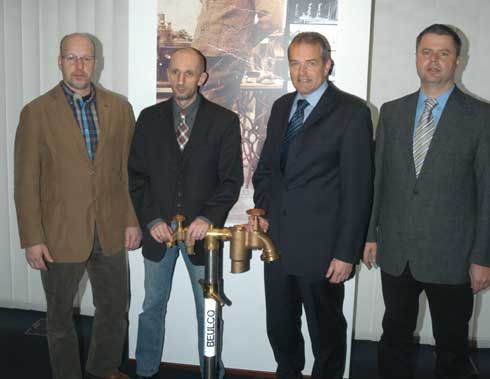 (v.l.) Axel Beul, Dr. Michael Schröder, Thomas Funke...