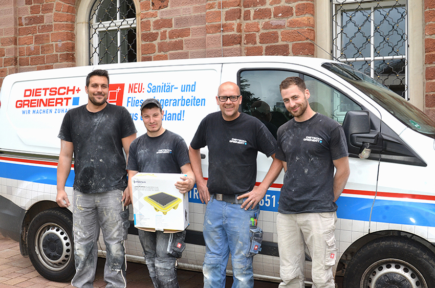 Das Team vom Trierer SHK-Unternehmen Dietsch & Greinert...