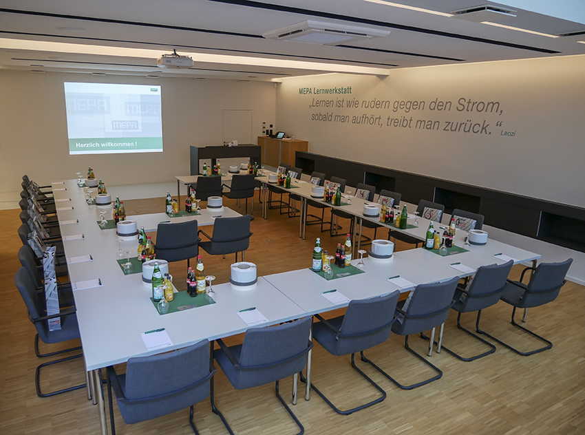 Der neue Schulungsraum der Lernwerkstatt.Bild: MEPA...