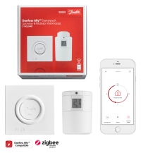 Für Endkunden wird ein Starterpack mit Gateway und Heizkörperthermostat angeboten.<br />Bilder: Danfoss