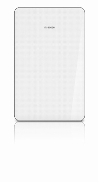 Für die Modernisierung von Wohnungen in Mehrfamilienhäusern als auch von Ein- und Zweifamilienhäusern ist die neue Flow 8000 von Bosch als Aufputzvariante in modernem Design verfügbar. Mit ihrer weißen Glasfront fügt sie sich dabei elegant in die Wohnsituation ein.  