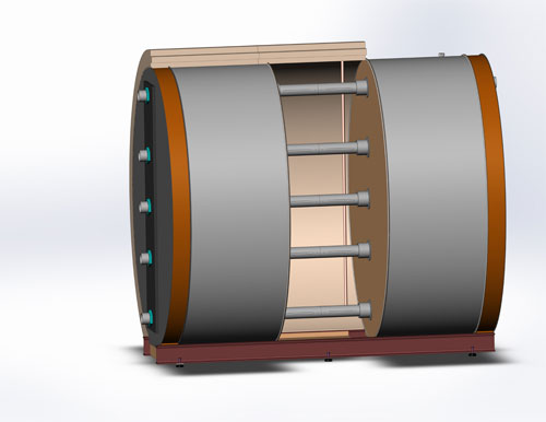 Das modulare Speichersystem ist aufgebaut aus Einzelmodulen...