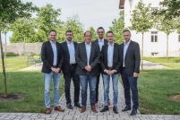 Das neue Vertriebsleitungsteam setzt sich zusammen.......