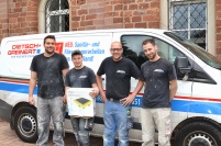 Das Team vom Trierer SHK-Unternehmen Dietsch & Greinert.......