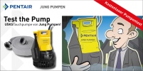 „Test the Pump“ Kampagne von Pentair Jung PumpenBild:.......