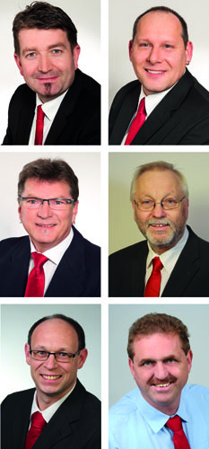 Die neuen Mitarbeiter im Windhager-Außendienst von...