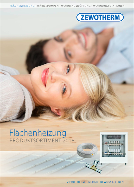 ZEWOTHERM stellt seine Systeme zur Flächenheizung in...