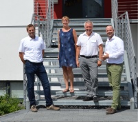 Geschäftsführerwechsel bei der heizkurzer GmbH (v.l.n.r.:.......