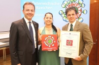 Verleihung des Österreichischen Umweltzeichens an Biokompakt.......